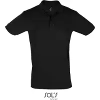 Sol SOLs 11346 | MenŽs Polo Shirt Perfect - Farbe: Black - Größe: 5XL
