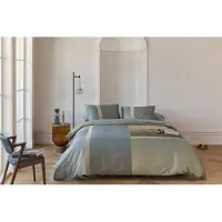 Kardol Bettwäsche by Beddinghouse Sloane Square Blaugrau Mako-Satin-155 x 220 cm