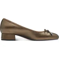 Marco Tozzi Damen Pumps matt Lack Metallic Finish 2-22208-43, Größe:38 EU, Farbe:Gold
