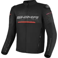 SHIMA Drift Schwarz Motorrad Textiljacke Größe 4XL