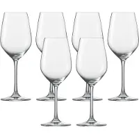 Schott zwiesel SCHOTT 8003.20020, Weißwein-Glas, Tulpenglas, Glas, Transparent, VIÑA, 290 ml