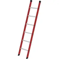 Proregal Sprossen-Anlegeleiter GFK/Alu ohne Traverse 6 Sprossen