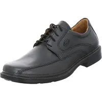 Jomos Herren Schnürschuh 204204-23 braun, Gr. 40 - 46, Leder Vollausstattung, Weite H, Wechselfußbett