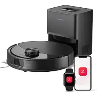 Roborock Q10 S5+ Staubsauger Roboter, 10.000 Pa(Upgrade von S8 Plus), Dual Anti-Tangle System, Auto Lifting Mopping, Ideal für Tierhaare (Schwarz)