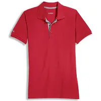 Uvex 8904815, Hemd, Rot, 4XL, Kleidungsknopf, Lyocell, Polyester, 220 g/m²