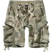 Brandit lässige Herren Shorts Reißverschluss Taschen mit Baumwolle Camouflage