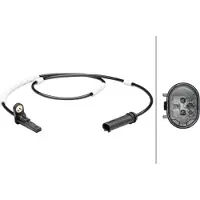 Hella Sensor Raddrehzahl 2-polig aktiver Sensor 884 mm Kabel für u.a. BMW 4er