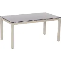 SonnenPartner Gartentisch Base 160x90 cm Aluminium champanger Tischsystem