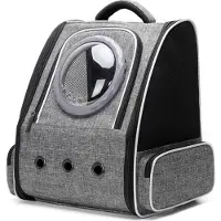 Markenlos Rucksack für Haustiere - Space Capsule - für Katzen und kleine Hunde