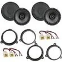 MB Quart QX165 Koax Lautsprecher Einbauset für Nissan Juke ab 2010 vorne hinten
