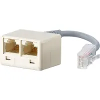 METZ CONNECT 130610480101-E, RJ-45, 2 x RJ-45, männlich/weiblich