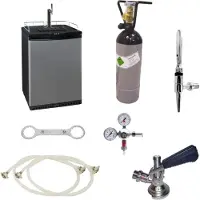 Exquisit Komplett Set - Cold brewed coffee Zapfanlage, Bierzapfanlage, Zapfkopf:Dreikant