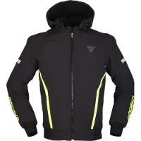 Modeka Clarke Sport Motorrad Jacke, schwarz/gelb, L