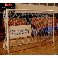 Powershot Fußball-/Futsal-Tor zum Einbetonieren 3 x 2m - Aluminium