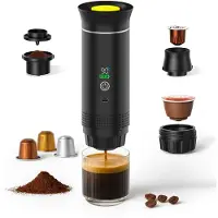 MMOBIEL Tragbare Kaffeemaschine mit Selbstaufheizung & USB-C - Espressomaschine