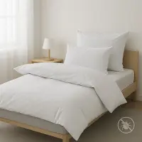 Allergovita Evolon Basic Encasing Bettwäsche für Hausstauballergiker Bettbezug einzeln 135x200 cm