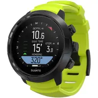 Suunto D5 ohne Sender Tauchcomputer im Armbanduhr-Format, Farbe:schwarz/grün