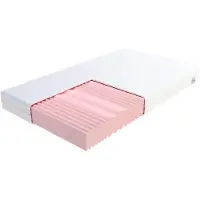 FDM Matratze 200x200 cm 7 Zonen Kaltschaum HR-Schaum H3 H4 ca. 20 cm Höhe atmungsaktiv Bezug waschbar für Allergiker geeignet COMFORT DUO MAX DOUBLE