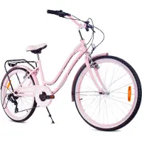 Sun baby Mädchen fahrrad 24 Zoll für das Heilige Abendmahl mit SHIMANO 7-Gang Heart Bike rosa