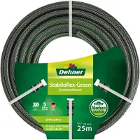 Dehner Gartenschlauch Stabiloflex, Ø 19 mm, Länge 25 m, 3/4 Zoll, Kunststoff, grün
