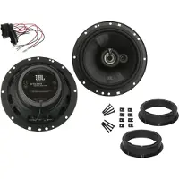 DSX JBL 3 Wege Lautsprecher Set für Seat Mii Baujahr 12.2011 - 02.2021 Tür vorne 480 Watt
