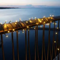 Sirius Home Lichterkette Easy-Line 200 LED warmweiß außen 19,9 m grün