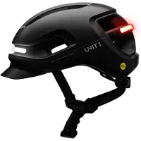 Unit1 - Fahrradhelm AURA - schwarz - Gr. S - inkl. Remote