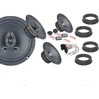 DSX Ground Zero Einbauset für VW Polo V 6R BJ 09-17 Tür Vorn Hinten 540 W