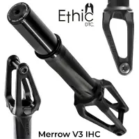 Ethic Dtc Merrow V3 Stunt-Scooter Gabel IHC 229g Schwarz