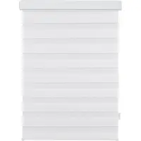 Ondeco Doppelrollo Case Kasetten Duo Rollo Farbe: Weiß, Größe: 110x160cm