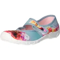 Girlz Only Hausschuh Kaltfutter BIANKA DRUCK BLUE