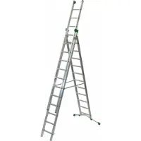 Facal Mehrzweckleiter SUPERPRIMA S600 3-teilig 11+12+12 Sprossen