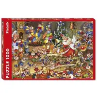 Piatnik Ruyer, Weihnachtsmann 1.000 Teile Puzzle