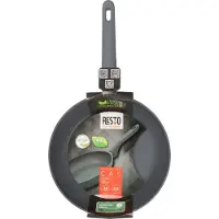 Resto Bratpfanne ?26 cm (schwarz, beschichtet, Induktion, spülmaschinenfest)