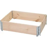 Siena Garden Hochbeet stapelbar 80 x 60 x 19,5 cm, natur