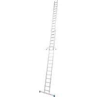 Krause Schiebeleiter Stabilo silber 2x 18 Stufen, H: 525,0 cm