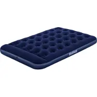 Bestway Luftbett Blue Horizon Step mit interner Fußpumpe Double XL/Lo 191 x 137 x 28 cm