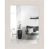 MendeFrames Wandspiegel H780 Strandhaus 45x60 cm weiß