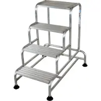 Facal Tritt Plano Maxi Aluminium 4 Stufen