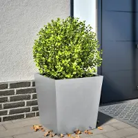 vidaXL "2026 Promotion" Hochbeet - Pflanzkübel - 50x50x50 cm - Verzinkter Stahl - Beete CC30883