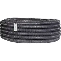 Holzbrink Teichschlauch 35 mm (1 1/3”) Spiralschlauch PVC Saugschlauch verstärkt, Länge: 20 m, HVS-04-20