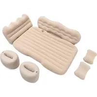 Lixada Matratze Auto Aufblasbare Reise Bett Hause Outdoor Camping Matte Hinten Beflockung Plus Luft Matratze fuer SUV