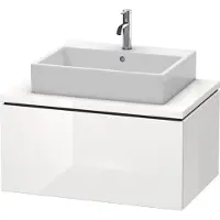 Duravit Konsolenunterschrank L-CUBE 400 x 820 x 547 mm graphit matt
