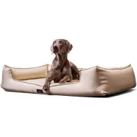 Tierlando Orthopädisches Hundebett GOOFY Kunstleder >>inkl. Matratzenschoner