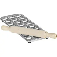 Imperia Ravioliform Ravioli classici mit Teigrolle für 24 Ravioli 34 x 34 mm / GSD