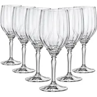 Bormioli Rocco Rocco 41627, Universelles Weinglas, Standard-Glas, Glas, Transparent, 380 ml
