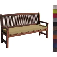 Sunnypillow Bankauflage Stuhlkissen mit abnehmbarem Bezug Bankkissen Bankpolster Polsterauflage Auflage für Gartenbank viele Farben und Größen zur Auswahl (160 x 40 x 5cm, Sandfarben)