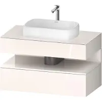 Duravit Waschtischunterschrank Qatego 100x55x60cm, w g, Konsolenpl., Nischenb