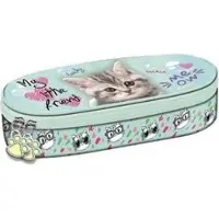 St.Majewski Federmäppchen, versteifter Beutel PC01 St. Majewski My Little Friend MINT KITTY