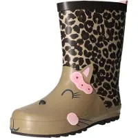 Sneakers Gummistiefel Warmfutter YG-LEOPARD-WELLY-BR